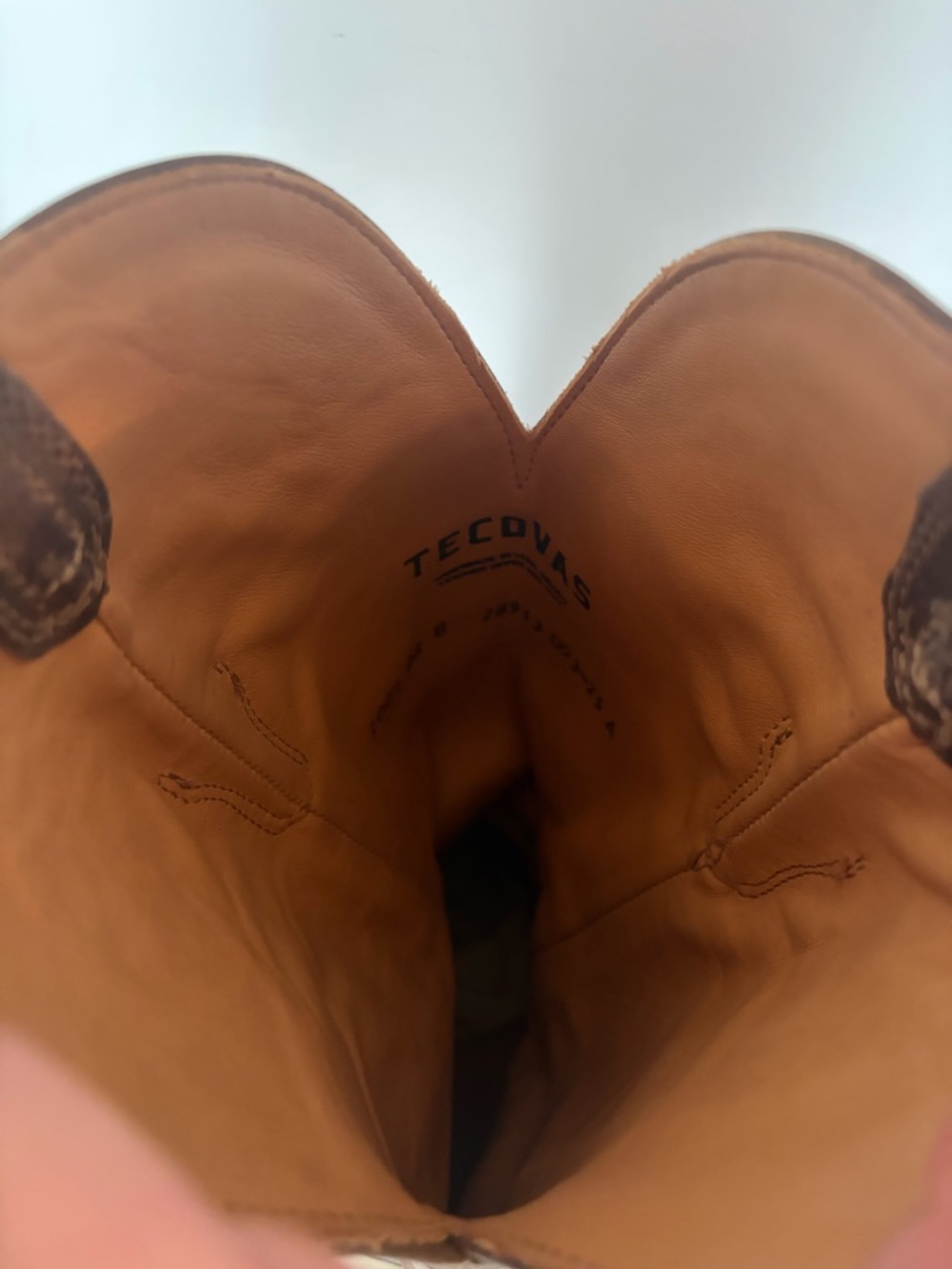 Tecovas The Annie Western Boot in Cafe - Picture 11 of 16